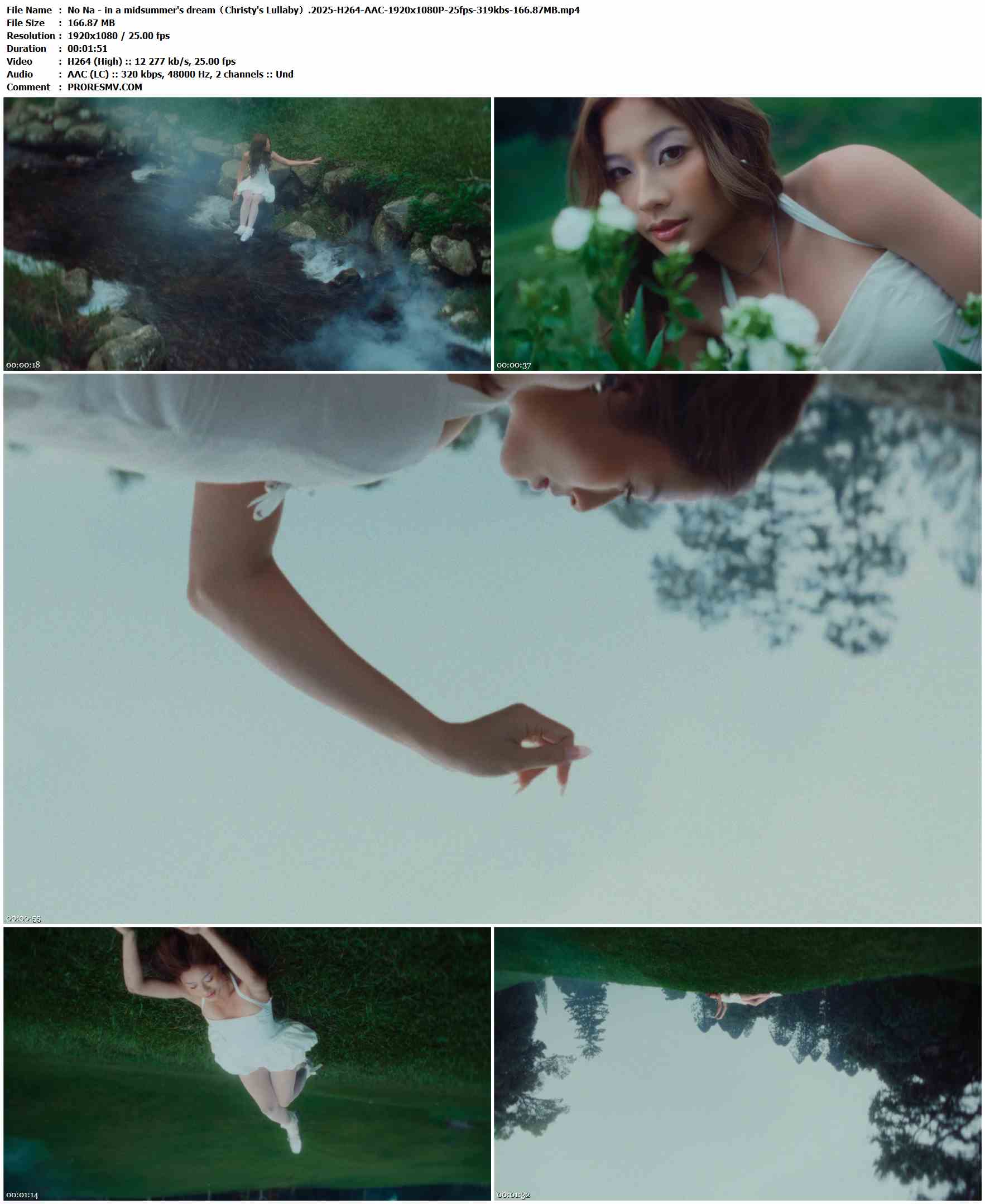 No Na - in a midsummer's dream（Christy's Lullaby）.2025-H264-AAC-1920x1080P-25fps-319kbs-166.87MB官方MV_高清MV